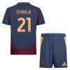 Officiële Voetbalshirt + Korte Broek AS Roma Dybala 21 Derde 2024-25 - Kids